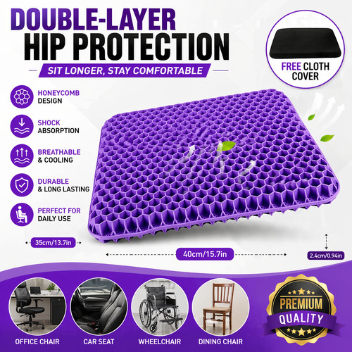 Orthopaedic gel seat cushion - orthopaedic,